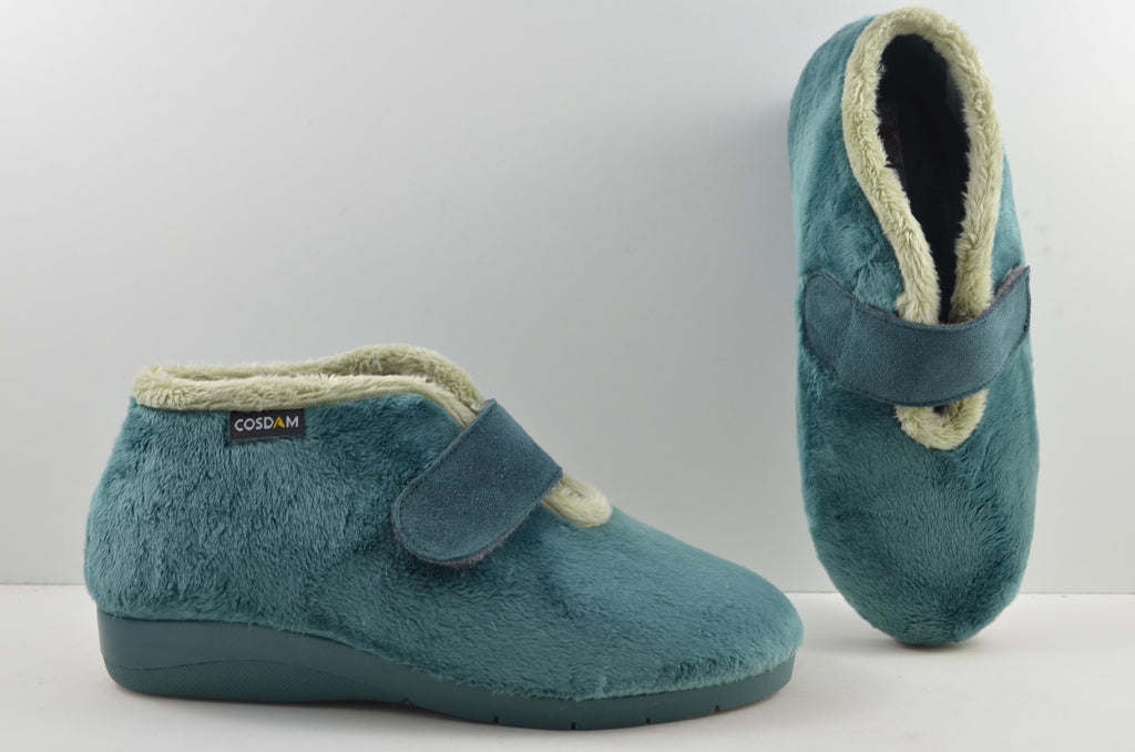 Zapatillas de casa cerradas mujer 9224 MONTBLANC VERDE