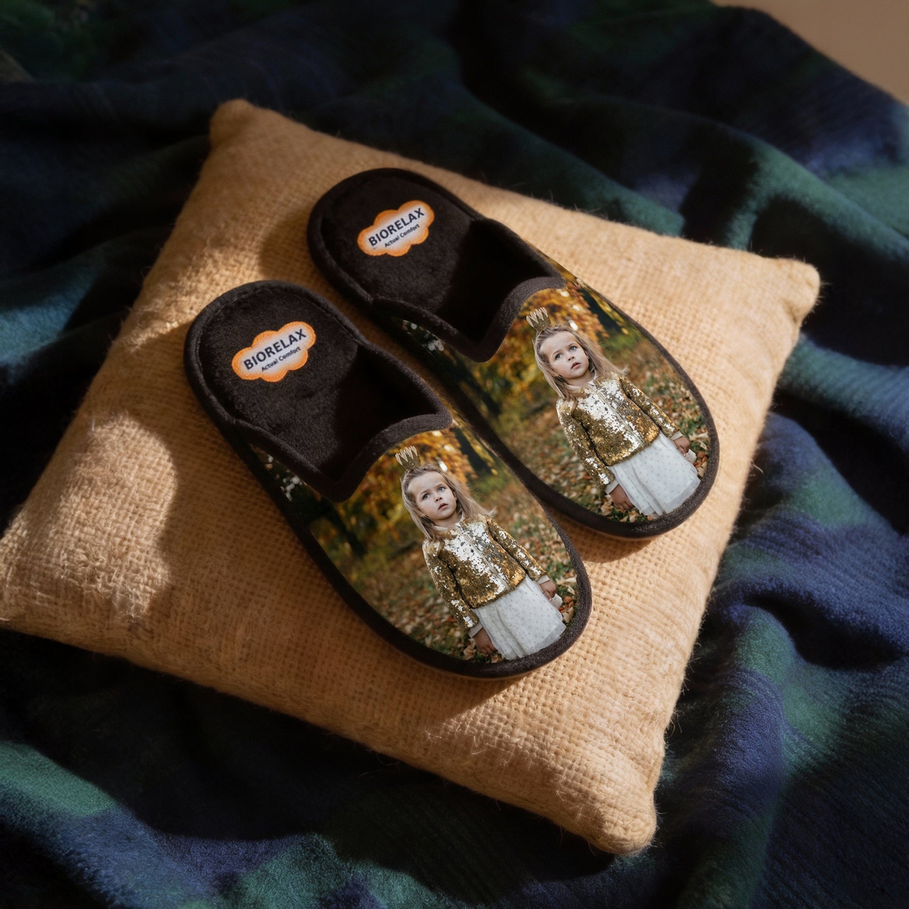 Zapatillas de casa personalizadas para hombre